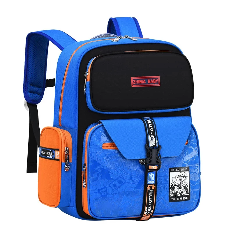 

Children Lightweight School Backpack Retro Kids Bookbags For Boys Girls Orthopedics School Bag Primary High Capacity Travel Bag