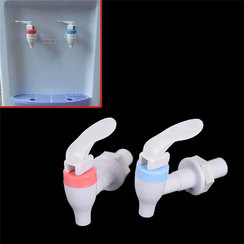 Push Type Food Grade Plastic Replacement Water Dispenser Tap Faucet 1Pc