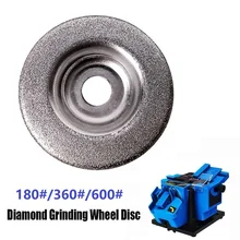 Disques circulaires 56mm diamant 180/360/600, pour affûteur électrique multifonctionnel, accessoires d'affûtage, 1/3 pièces