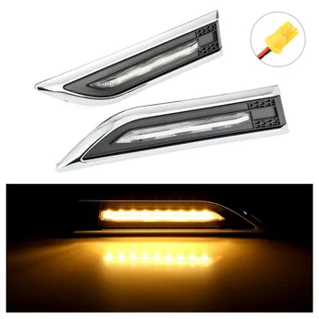 

2pcs Led Lamp Led Turn Light Led Side Light Side Marker Turn Signal Lights For Chevrolet Cruze Sedan Hatchback yellow