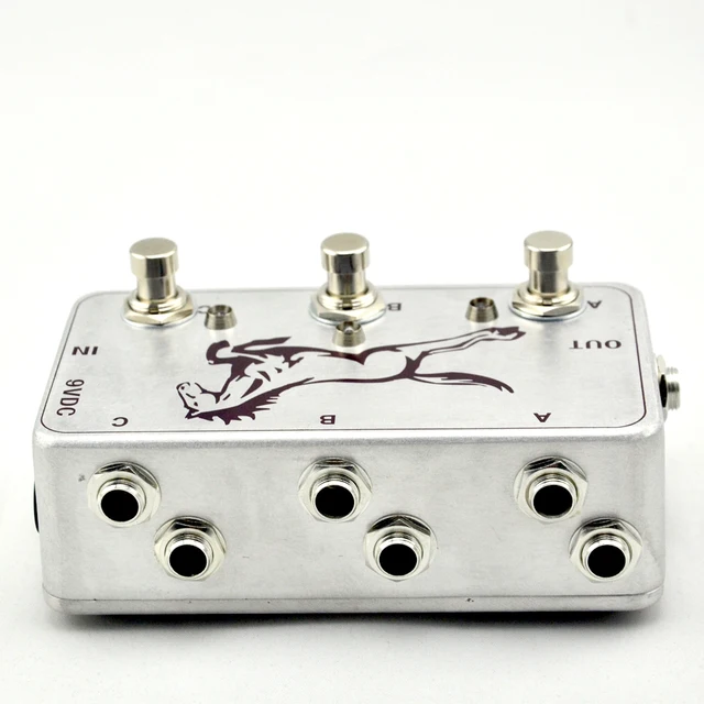 LANDTONE interruptor de Pedal de efecto Looper 3, Pedal Looper de