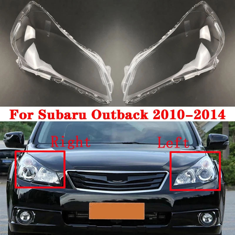 

Car Headlamp Cover Shell For Subaru Outback 2010-2014 Transparent Lampshade Headlight Cover Lens Glass