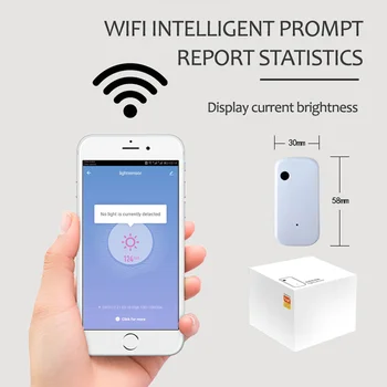 

Automatic light sensor WIFI link intelligent operation light brightness detection AI automation linkage execution light sensor