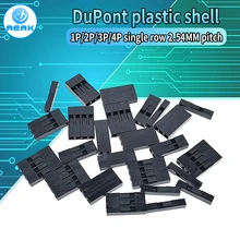 1000pcs 2.54mm Dupont Head 10P 1x10P Dupont Plastic Shell Pin Head new
