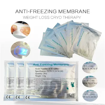 

Cryolipolysis Membrane Consumables Parts 3Pcs For Skin Protection No Frostbite Anti Freeze Pads Antifreeze Membrane