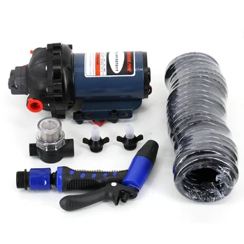 

20.8L/min 70PSI High Pressure Car Water Pump Car Cleaning Kit 12V Auto Washing Tools Set Water Saving Car Accessaries