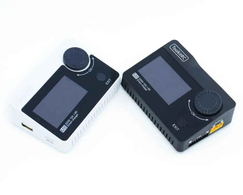 

Hot ToolkitRC M8 Battery 300w 15A Charger , Cell checker ,Servo Tester , Receiver tester & Variable DC Output controller 1-8S