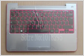 

For Samsung NP530U3C NP530U3B NP535U3C 530U3B 530U3C NP540U3 NP532U3C NP532U3A French FR keyboard Silver palmrest cover