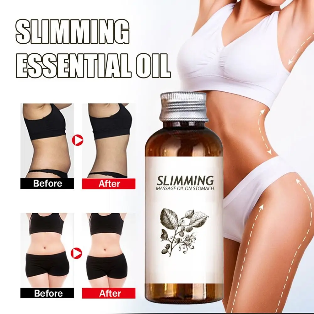 Belly Leg Anti Cellulite Lose Weight Body Loss Natural Herbal Slimming Massage Oil Fat Burning Essential | Красота и здоровье