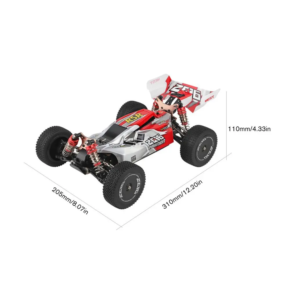 WLtoys 1/14 144001 RTR 2 4 ГГц гоночный автомобиль на радиоуправлении для дрифта 4WD конкурс 60