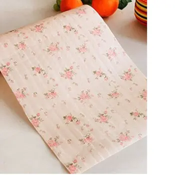 

Hot Drawer Paper Plastic Printed Wallpaper Colorful Waterproof Mat Wardrobe Kitchen Cabinet Pad For All Purpose Multi Colors