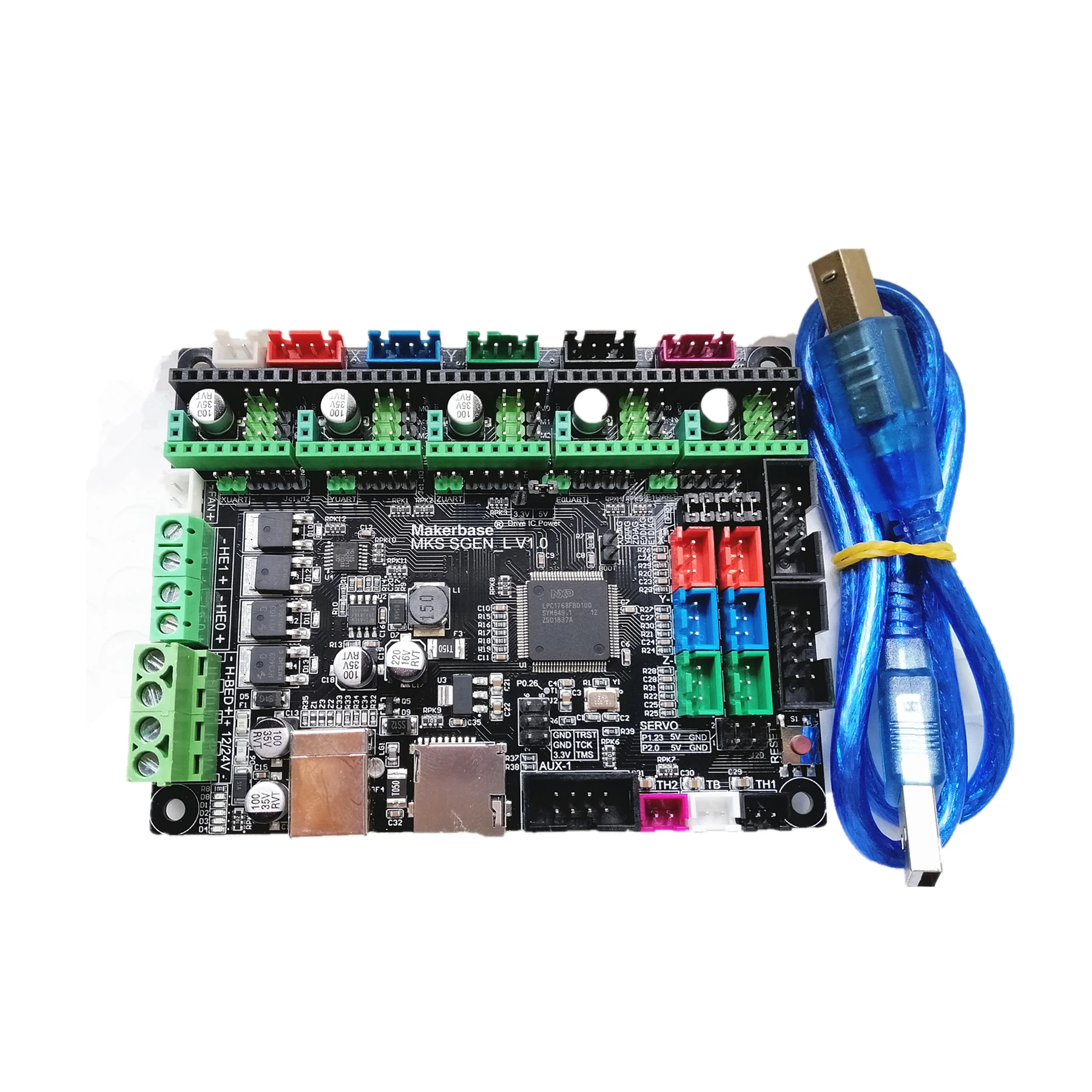 Материнская плата MKS SGEN L 32 бит совместимая с Smoothieware Marlin 2 0 похожая на SKR V1.3