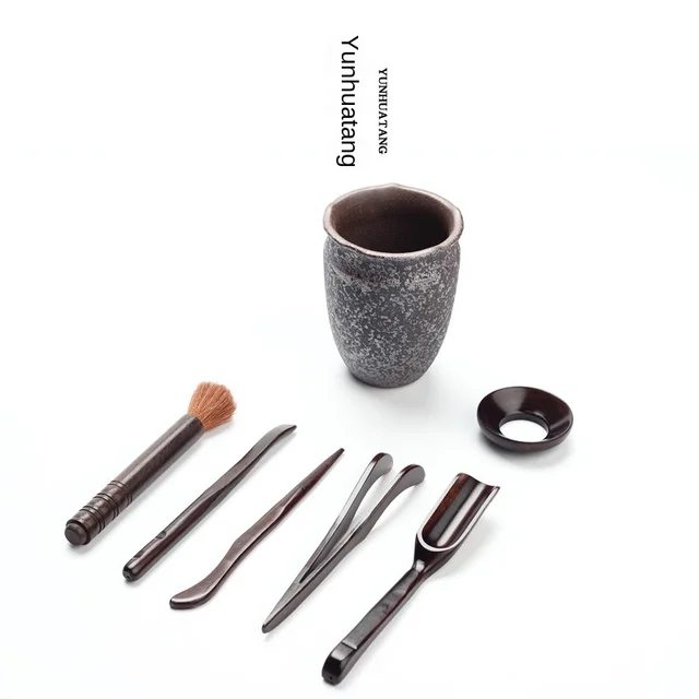 Japán Stílusú Durva Fazekas Kung Fu Tea Szertartás Nulla Rozsmáz Hat Úriember Szett - Image 3