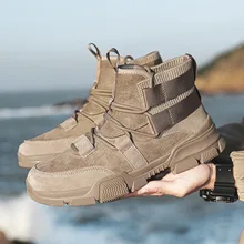 Мужская обувь; ботинки в британском стиле; зимняя мужская обувь; рабочие ботинки в стиле ретро; Мужские ботинки в байкерском и армейском стиле; J3-84