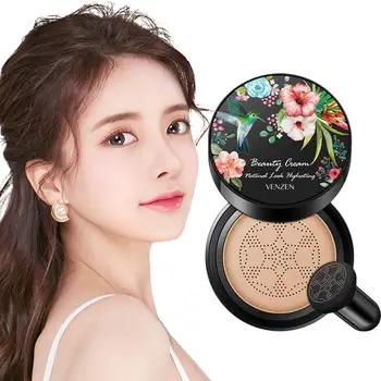

BB Cream Korean Whiting Cream Mushroom Head Cc Cream Cushion Makeup Face Air Base Concealer Whitening Brighten E5Q4