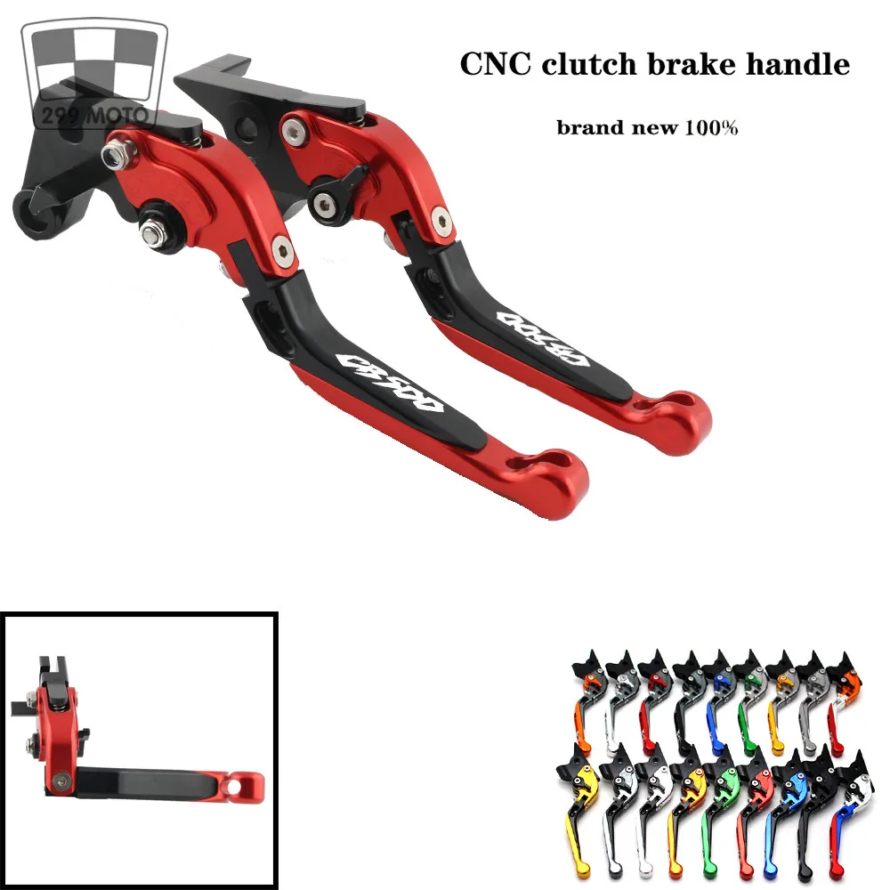 

ForHonda CB500F / X CB500 F CB500 2013X2014, 2015! With Logo CNC Motorcycle Folding Extender Brake Clutch Levers