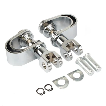 

Motorcycle Accessories Parts Footrests 25Mm/32mm Crash Bars Foot Pegs Bracket for Honda Suzuki Motorcycle