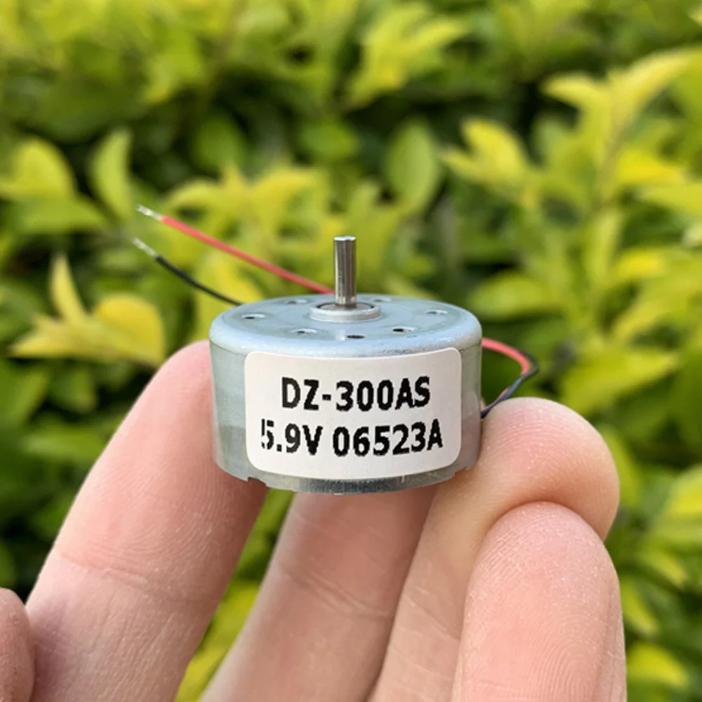 Sankyo микро постоянного тока 1 5 V-6V RF-300CA мотор 7700 об/мин мини 300 Мотор 24 мм круглый
