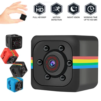 

SQ11 Mini Camera Full HD 960P Sports Cameras Night Car DV DVR Easy To Install Home Protection Cams In Stock Dropshipping