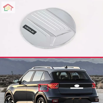 

For Hyundai Venue 2019 2020 Chrome Fuel Gas Cap Tank Oil Cover Gas Cap Cover Trim Sticker Exterior Accessories Car Styling