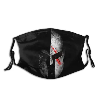 

Spartan Sparta Helmet Reusable Mouth Face Mask Anti Haze Dustproof Protection Cover Respirator Muffle Mask with Filters