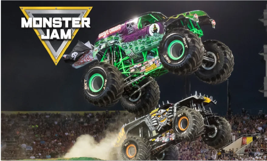 7 X5Ft 8 Style Hot Wheels Monsters Jam Game Festa Di Compleanno Custom Photo Studio Sfondo Vinile 220Cm X 150Cm