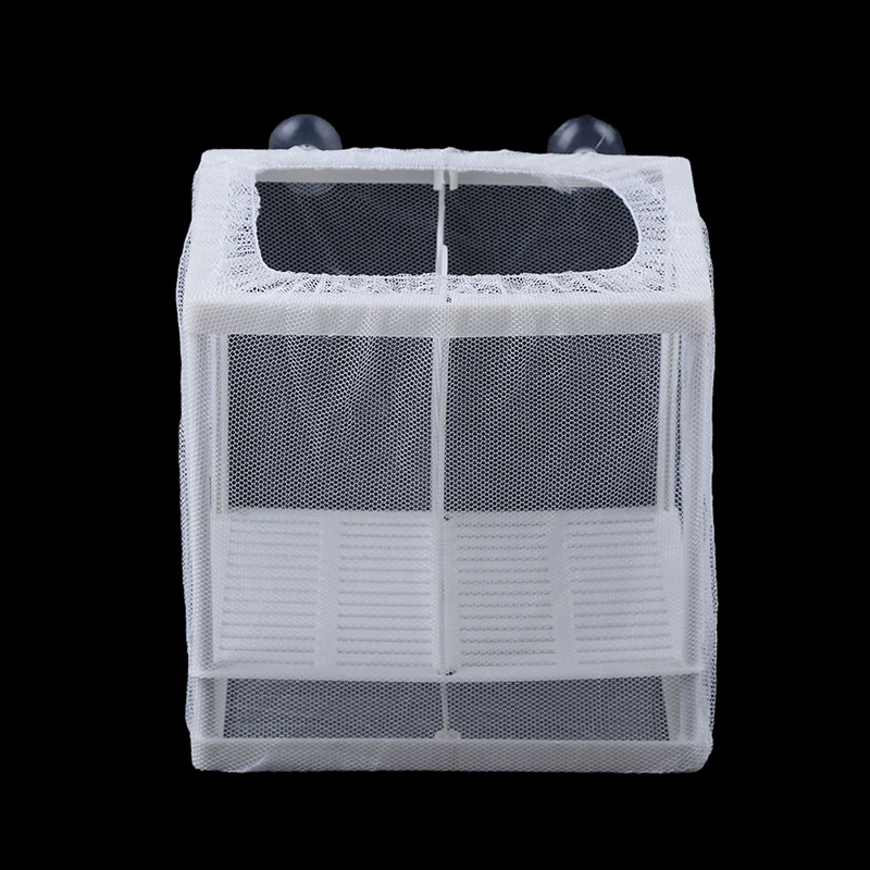 1 комплект 16,5x14,5x15 см рыбоводство петельная вязка+ Пластик сеть для инкубатора подвесной рыбный инкубатор изоляционная коробка для Аксессуары для аквариума