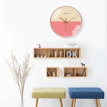 

[12"30CM "] Living Room Creative Wall Clock Simple Modern Clock Bedroom Quartz Wall Clock Wall Clock
