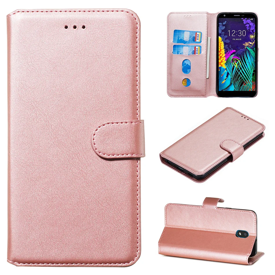 Чехол книжка с отделением для карт LG Stylo4 5 K40S K50S K20 K30 2019 K40 K50 Q60 G7 G8 ThinQ V30 V40 V50 W10 W30