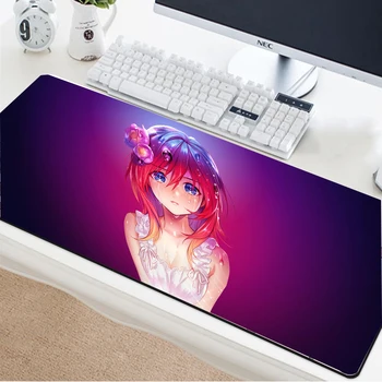 

Yuzuoan Wet sad girl HD print desktop computer esports game large precision sewing mouse pad speed passion, comfortable mat