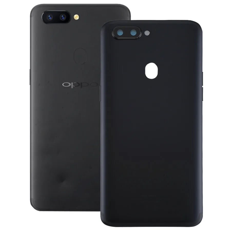 Черный Высококачественный задний чехол для OPPO R11s, Крышка батарейного отсека, задняя крышка для телефона - Цвет: Черный