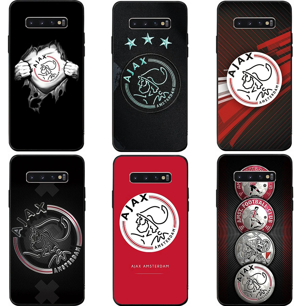 

Ajax Case for Samsung Galaxy Note10 S10+ S9+ A80 M30S A70 A50 C9PRO Note9 Netherlands Football Club Clear Anti Fall Soft Cover