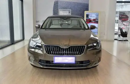 ABS оригинальная аутентичная Автомобильная Передняя решетка Вокруг отделки гоночных грилей отделка для Skoda Superb