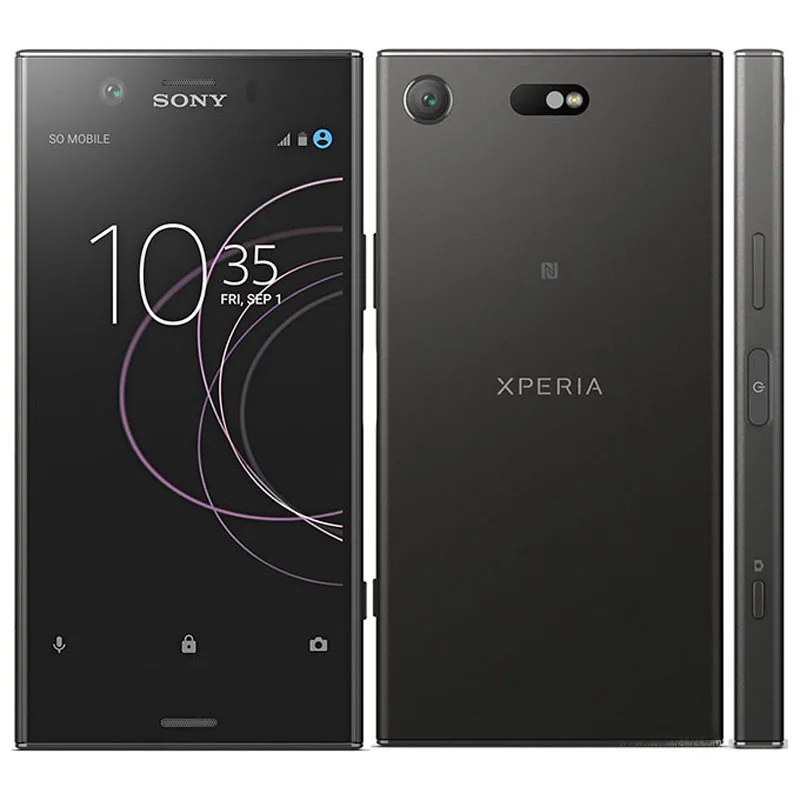 Original Sony Xperia XZ1 Compact Cell Phone G8441 4G LTE 4.6" Snapdragon 835 Octa Core 4GB RAM 32GB ROM Android Smart Phone giffgaff refurbished phones Refurbished Phones