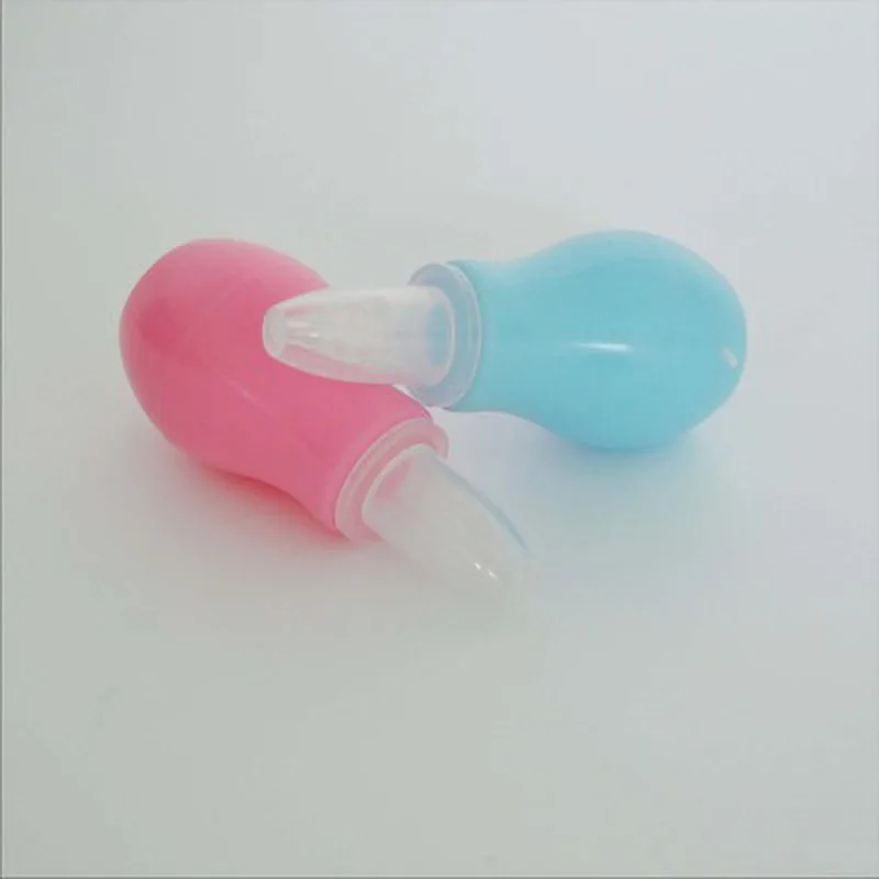 New Baby  Airpump type Health Care  Manual silicone Solid Nasal Aspirator Infant Nasal Suction device for 0-2Years