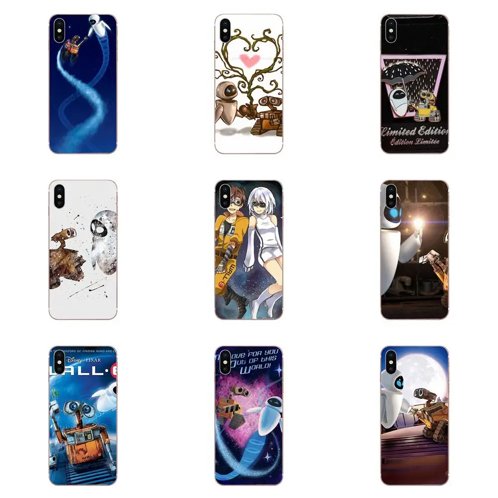 Back Skin Colorful For Galaxy Alpha Note 10 Pro A10 A20 A20E A30 A40 A50 A60 A70 A80 A90 M10 M20 M30 M40 Wall-e And Eve | Мобильные