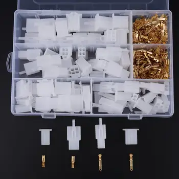 

40 Sets(380 pcs) connector terminal set 2.8MM 2 3 4 6 Way Wire Connectors Housing Terminal Female And Male Kit Car Motorbike