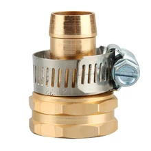 1Set 3/4Inch Male Female Repair Garden Hose Mender Kit Hose Connector