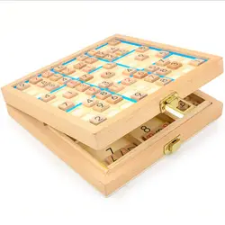 Строительные блоки из четырех шести Sudoku игрушка интеллект настольная обучающая игра три в одном Sudoku шахматы