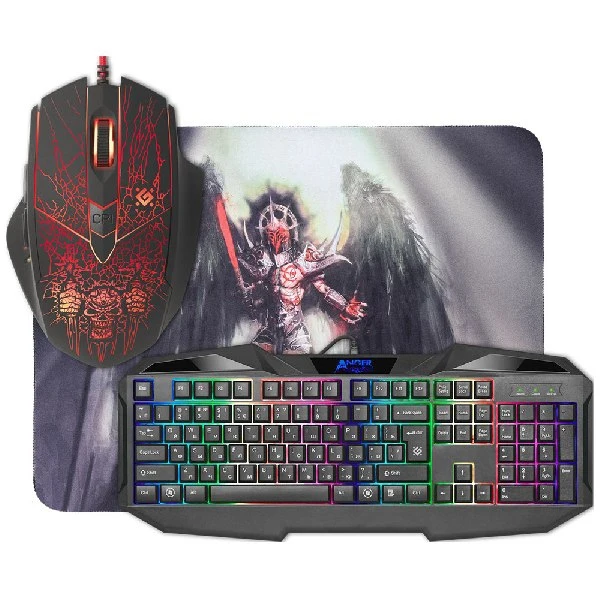 Игровой набор Defender Anger MKP-019 RU 52019 | Компьютеры и офис
