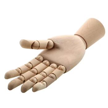 

10" Wooden Artist Right Hand Manikin Gift Art Model SKETCH Crafts Decoracao
