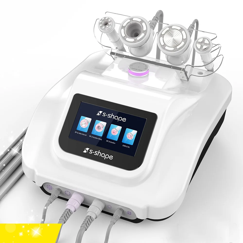 US $787.20 SSHAPE Ultrasound RF EMS Electroporation Vacuum Suction Body Face Skin Care Multifunction Slim Machine US FREE SHIPPING