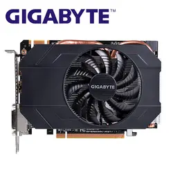 GIGABYTE GTX960 2G B видеокарты GPU 128 бит GDDR5 видеокарта карта для nVIDIA Geforce GTX 960 2G PCI-E X16 Hdmi Dvi OC б/у