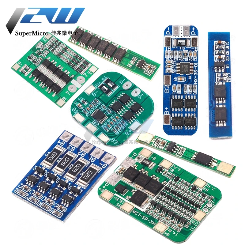 1S 2S 3S 4S 3A 20A 30A литий ионная литиевая батарея 18650 зарядное устройство PCB плата
