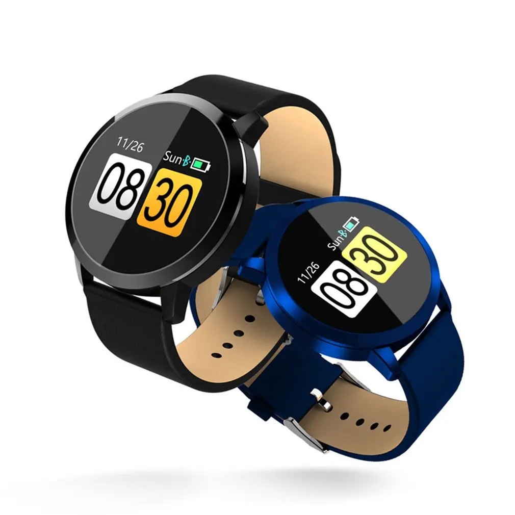  2018 OUKITEL W1 Smart Watch Waterproof IP67 Heart Rate Monitoring Blood Pressure Oxygen Bluetooth A