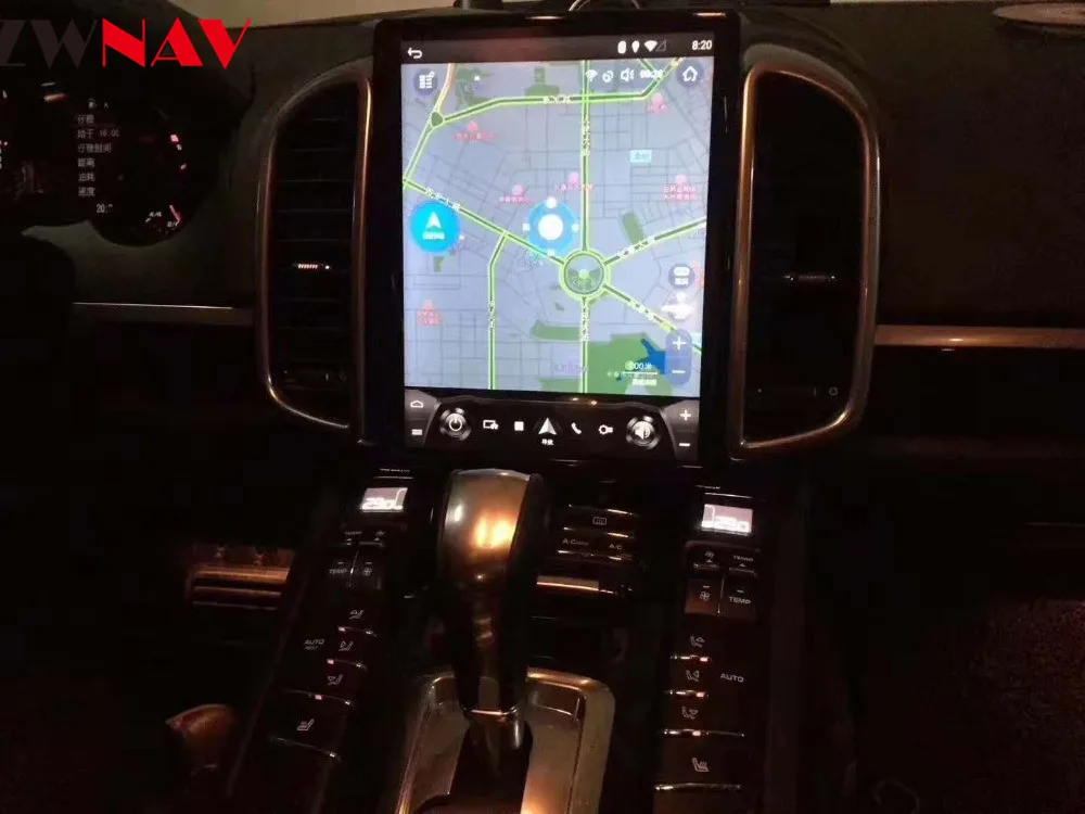 Android 7,1 2 Гб rom Tesla стиль Автомобильный gps навигация для Porsche Cayenne 2011- автомобильное стерео радио головное устройство мультимедийный плеер
