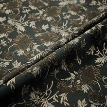 Вышивка парча классический элегантный жаккард ткань для платья пальто Базен riche getzner tissu Африканский telas por metro stoffen tela