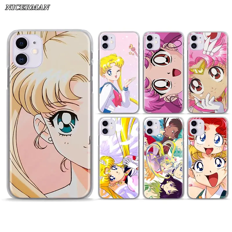 Чехол для телефона Sailor Moon аниме iPhone 11 Pro MAX SE 2020 X XR XS 7 8 6 6s Plus 5|Бамперы| |