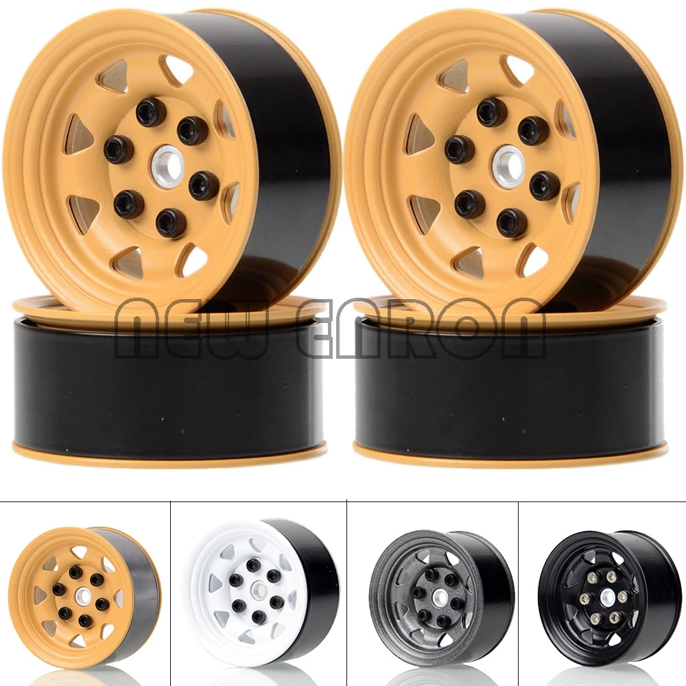 

NEW ENRON 1.55 Beadlock Wheels for RC 1/10 D90 TF2 Tamiya CC01 LC70 MST JIMNY Axial 90069