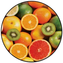 Фруктовый оранжевый киви оранжевый круглый ковер ковры для гостиной декоративные коврики для детской комнаты Коврики для спальни современные коврики